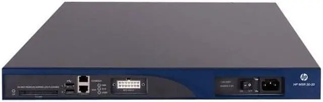 Alt view image 2 of 3 - HP A-MSR30-20 Multi-Service Router