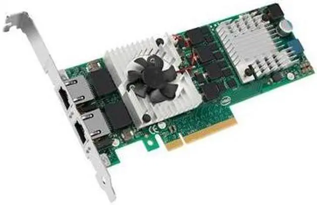 Alt view image 3 of 11 - Dell 3DFV8 Intel X540-T2 10Gigabit Ethernet Card