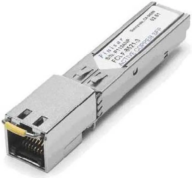 Alt view image 4 of 4 - Finisar FCLF-8521-3 RoHS 6 Compliant 1000BASE-T RoHS 0 to 85C Copper SFP Transceiver