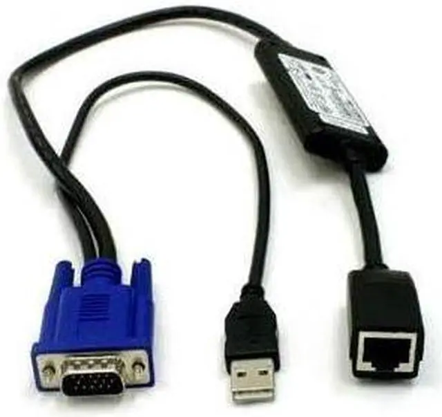 Alt view image 2 of 3 - DELL 0Uf366  Usb Server Interface Pod Kvm Cable