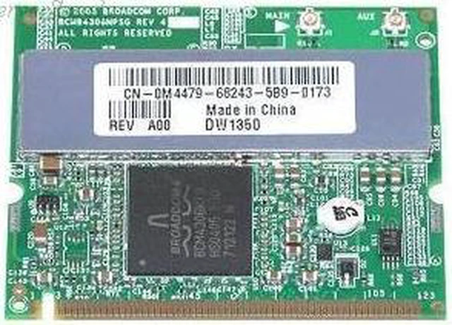 Alt view image 2 of 3 - DELL M4479 Wireless 802.11 Mini Pci Board