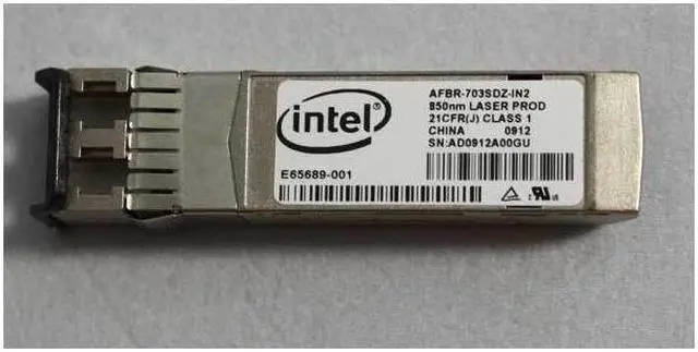 Alt view image 5 of 5 - Intel AFBR-703SDZ-IN2 SFP+ Module