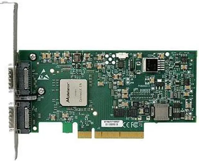 Alt view image 3 of 3 - MELLANOXMellanox Mhgh28-Xtc Mellanox Infiniband 4X Ddr Connx Dual Channel Pcie Host Channel Adapter