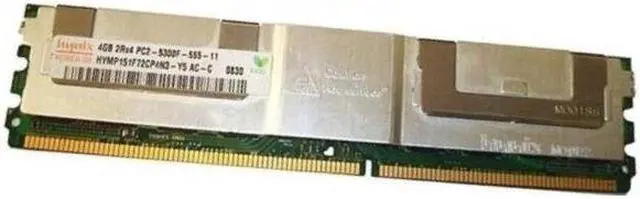 Alt view image 3 of 6 - HYNIXHynix Hymp151F72Cp4N3-Y5 Hynix 4Gb (1X4Gb) Pc25300 Ddr2667Mhz Sdram Dual Rank Fully Buffered Ecc Memory Module