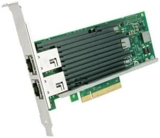 Alt view image 6 of 7 - Intel X540T2BLK Intel Ethernet Converged Network Adapter X540-T2 - PCI Express x8 - 2 Port(s) - 2 x Network (RJ-45) - Twisted Pair - Low-profile, Full-height - Bulk