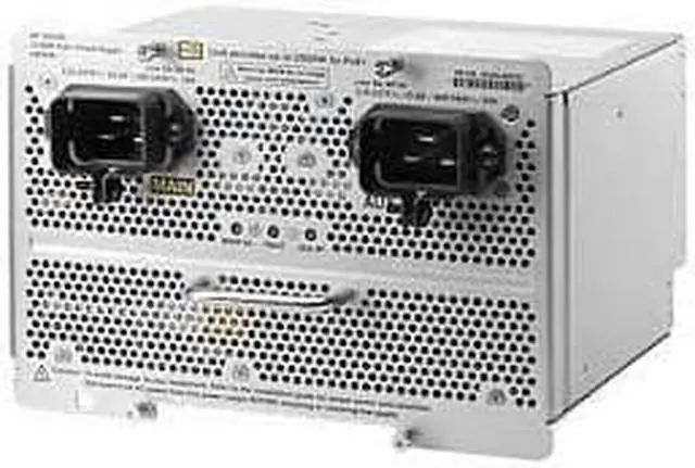 Alt view image 3 of 3 - HPE J9830A 5400R 2750W PoE+ zl2 Power Supply