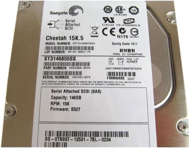 Seagate Cheetah 15K.5 ST3146855SS 146.80 GB 3.5