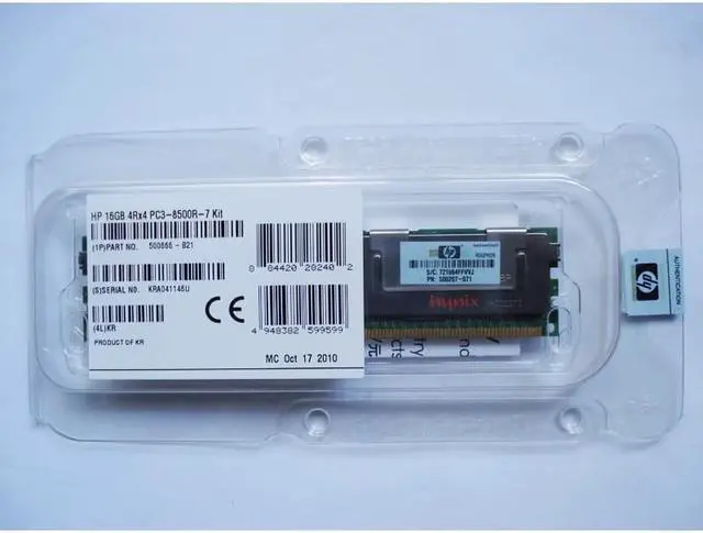 Alt view image 5 of 5 - HP 500207-071 16GB DDR3 SDRAM Memory Module