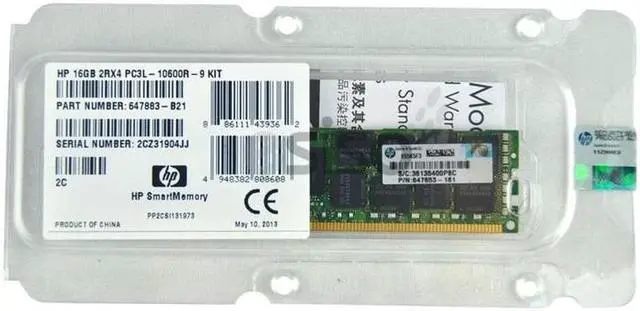 Alt view image 3 of 3 - HP 712288-581 Memory Kit