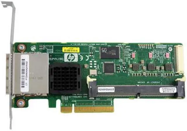 Alt view image 2 of 3 - HP 462918-001 Smart Array P411 Pcie X8 Sas Raid Lp Controller Card Only