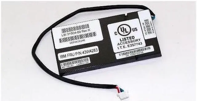 Main image of IBM 43W4283 ServeRAID-MR10k Battery Pack