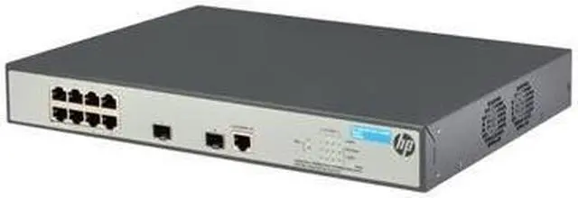 Alt view image 10 of 10 - HP JG922A 19208Gpoe Switch 8 Ports Managed Desktop  Rackmountable Aba