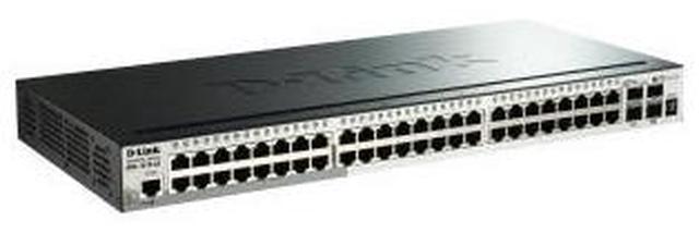 Alt view image 2 of 3 - D-Link 52-Port Gigabit Stackable SmartPro Switch Including 4 10GbE SFP+ Ports