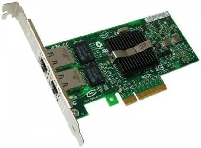 Main image of DELL G174P Dual Port Pcie Gigabit Board Network Card With Standard Bracket