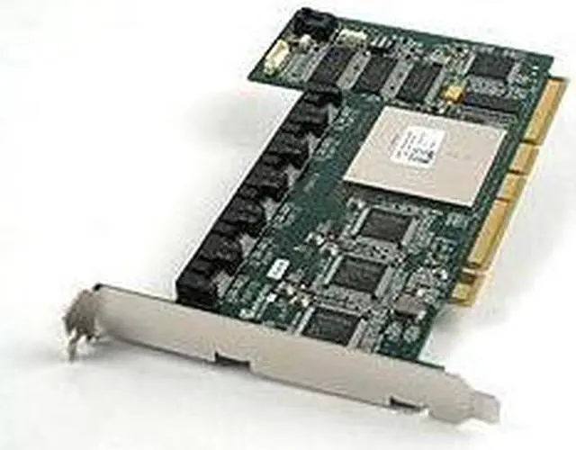 Alt view image 4 of 4 - Dell D9872 6Channel Pci 64Bit 66Mhz Sata Raid Controller Card Only