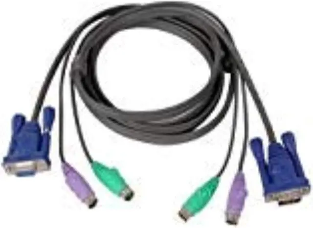Main image of 10ft micro kvm 3in1 cable ps2v