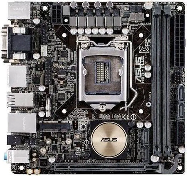 Alt view image 5 of 5 - ASUS H97I-PLUS LGA 1150 Intel H97 HDMI SATA 6Gb/s USB 3.0 Mini ITX Intel Motherboard