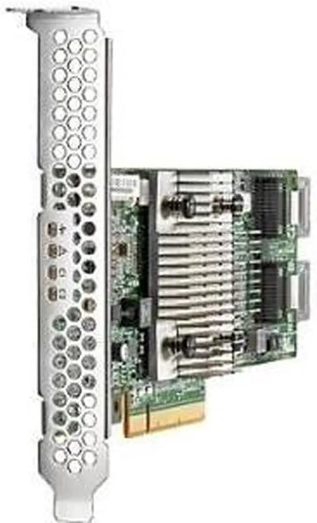 Alt view image 3 of 3 - HP 726909-001 H240 12Gb Dual Port Pcie 3.0 X8 Sas By Sata Fio Smart Host Bus Adapter