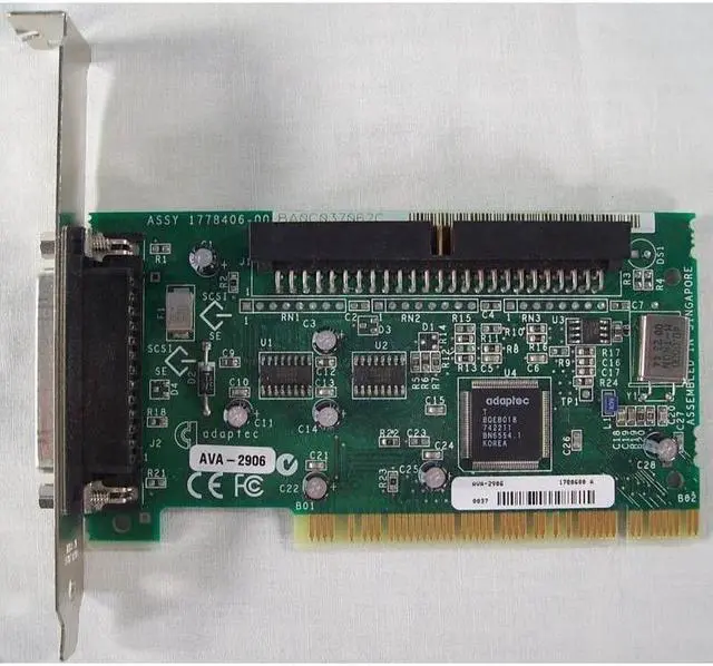 Main image of ADAPTECH Ava-2906 32Bit Pci Fast Scsi Storage Controller Card