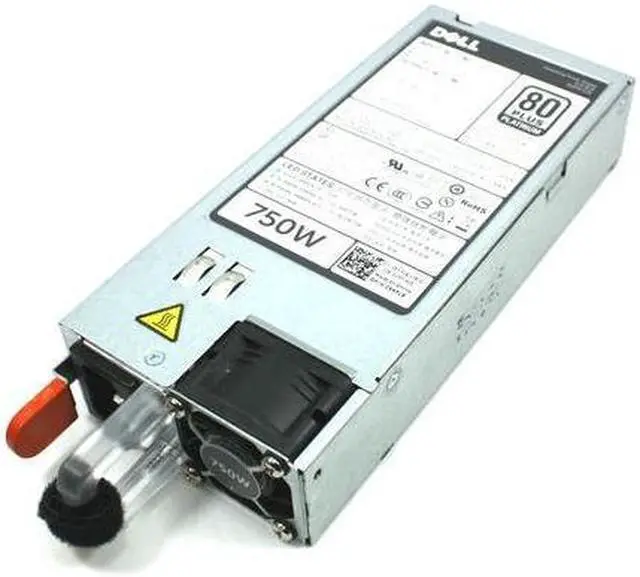 Alt view image 5 of 10 - DELL F9F51  750 Watt Redundant Power Supply For Poweredge R820 R720 R620 R520 T620 T420 T320