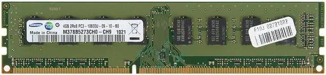 Alt view image 2 of 3 - Samsung M378B5273CH0-CH9 M378B5273CH0-CH9 4GB DDR3 SDRAM Memory Module