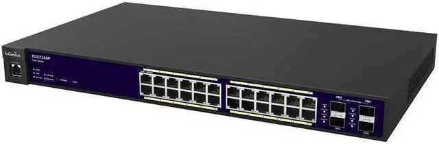 Alt view image 3 of 3 - Engenius EGS7228P Gigabit Ethernet switch with PoE