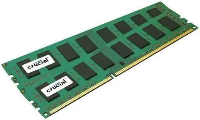 Alt view image 4 of 5 - Crucial 16GB (2 x 8GB) 240-Pin DDR3 SDRAM ECC Unbuffered DDR3 1866 (PC3 14900) Server Memory Model CT2KIT102472BA186D
