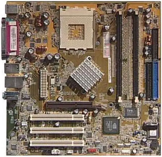 Alt view image 3 of 3 - Asus A7N8X-La Uatx System Board Explorergl6E