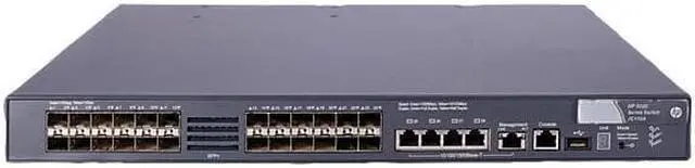 Alt view image 5 of 6 - HP 5820X-24XG-SFP+ Fixed 24 Port L3 Managed Gigabit Ethernet Switch