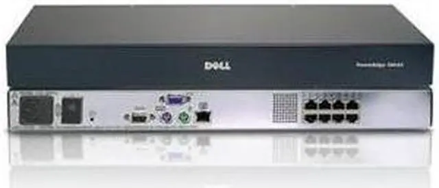 Alt view image 5 of 6 - Dell PowerEdge 180AS V3.0 Switch with 8x1000Base-T Ethernet Ports F622J