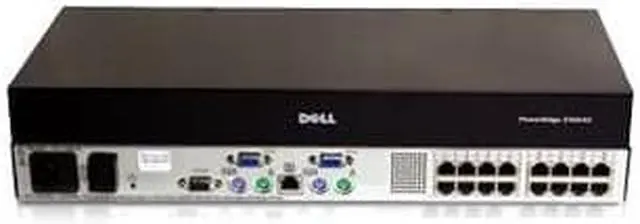 Main image of DELL W7941  Poweredge Console Switch Kvm Switch 16 Ports Ps 2  Usb
