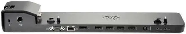 Alt view image 3 of 3 - HP D9Y19AV Ultraslim Docking Station For Elitebook Notebook Pc 820 G1 840 G1 850 G1 Aba