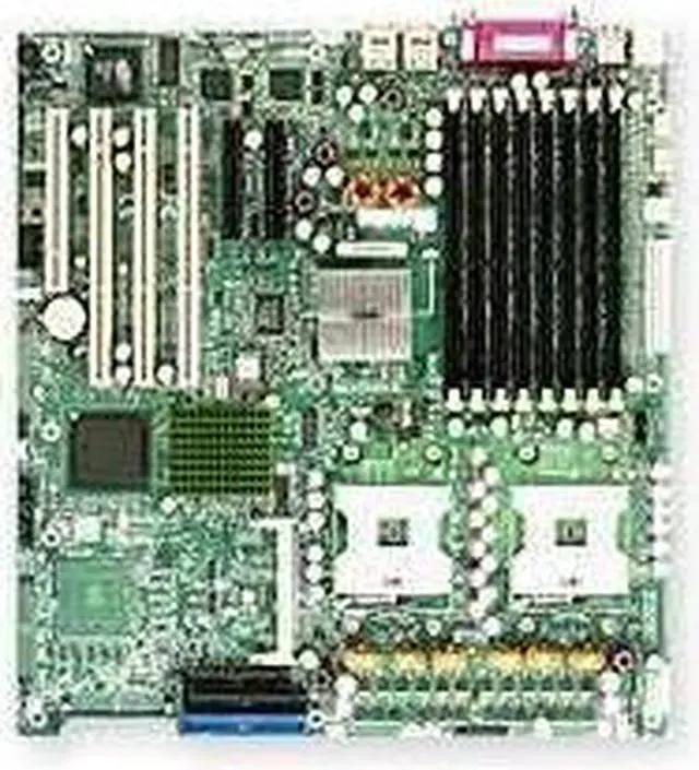 Alt view image 2 of 2 - Supermicro X6DHE-G Intel E7520 Socket-604 XEON Extended ATX Bare Motherboard - New Bulk