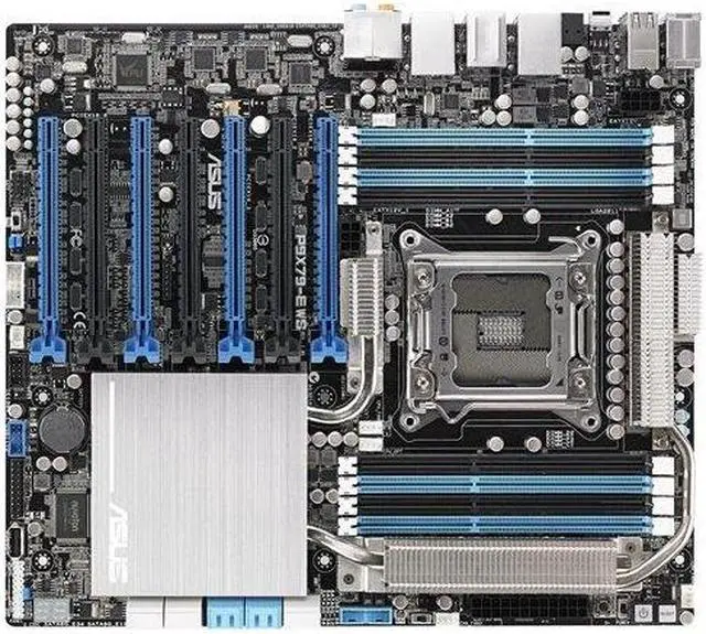 Alt view image 6 of 6 - ASUS P9X79-E WS LGA 2011 Intel X79 SATA 6Gb/s USB 3.0 SSI CEB Intel Motherboard