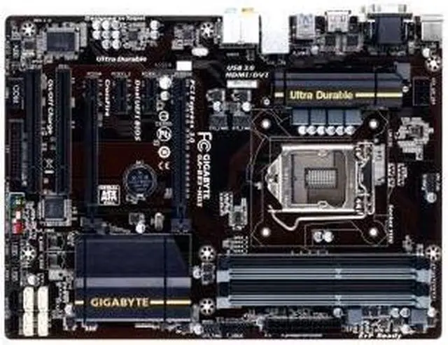 Alt view image 6 of 6 - Gigabyte GA-B85-HD3 Desktop Motherboard - Intel B85 Express Chipset - Socket H3 LGA-1150
