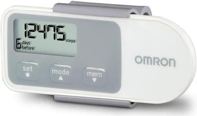 Alt view image 6 of 10 - Omron HJ-320 Tri-Axis Pedometer