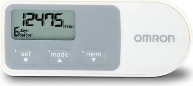 Alt view image 5 of 10 - Omron HJ-320 Tri-Axis Pedometer