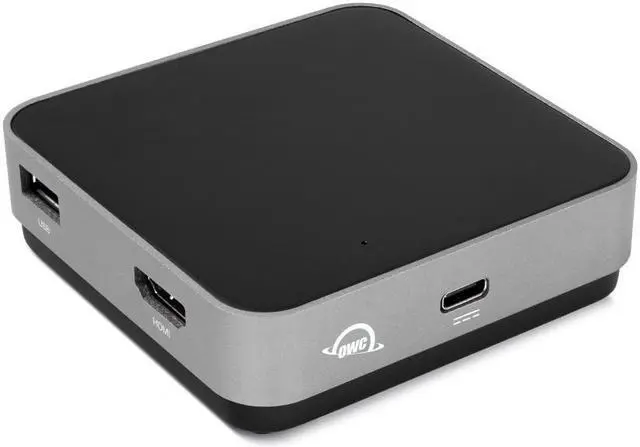 Alt view image 2 of 13 - OWC OWCTCDK5P2SG USB-C Travel Dock - Space Gray
