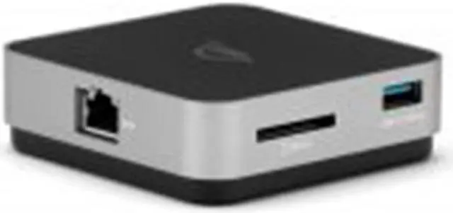 Alt view image 2 of 13 - OWC OWCTCDK6P2SG USB-C Travel Dock E - Space Gray