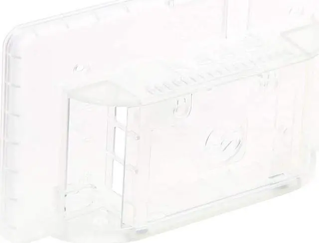 Main image of Raspberry Pi 4 07AH2035 Model B Touchscreen Display Case, ABS, Clear