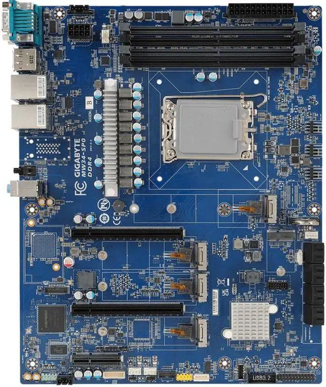 Alt view image 2 of 4 - GIGABYTE MW34-SP0 Motherboard - 14th/13th/12th Gen Intel® Core™ - ATX UP