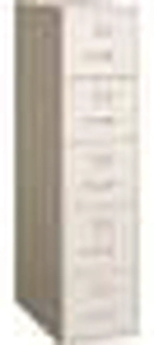 Alt view image 8 of 9 - Lorell Commercial Grade Vertical File Cabinet - 15" x 26.5" x 61" - 5 x Drawer(s) for File - Letter - Vertical - Ball-be