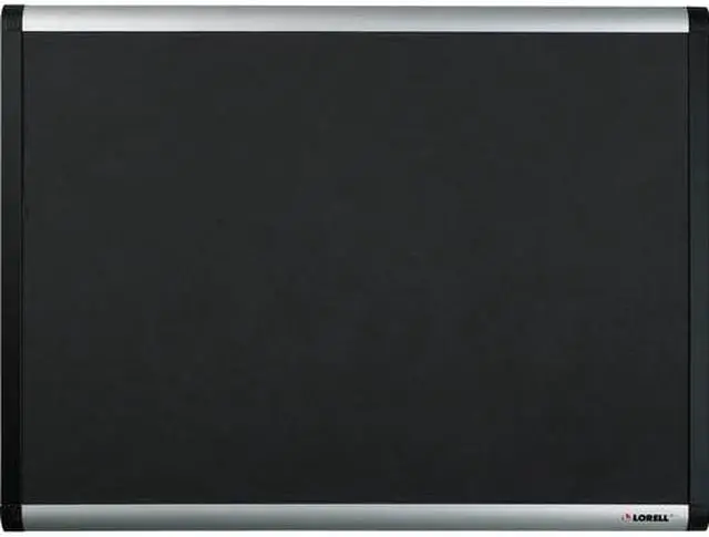 Alt view image 14 of 14 - Lorell Bulletin Board Mesh Fabric w/ Hardware 4'x3' AM Frame 75696