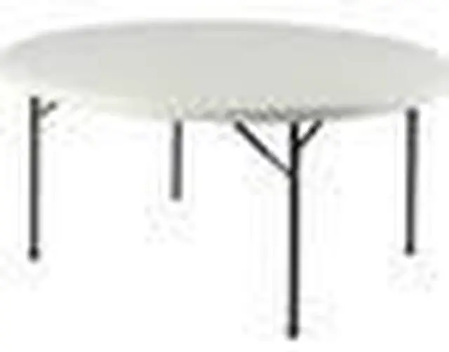 Alt view image 7 of 10 - Banquet Table, Round, 250 lb Capacity, 48"x48"x29-1/4", PM