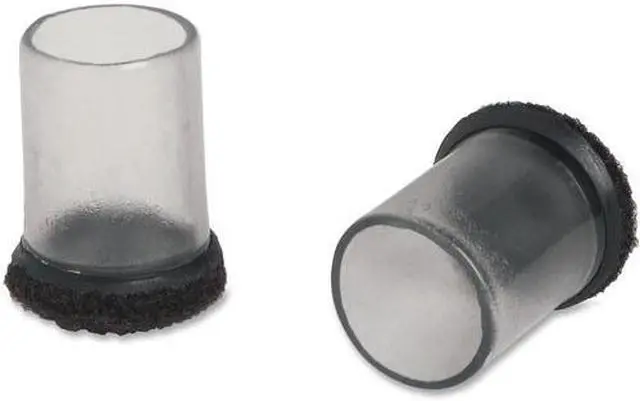 Alt view image 17 of 17 - Floor Protectors, Flexible Sleeve, 1", Clear