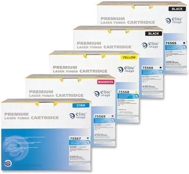 Alt view image 2 of 6 - Elite Image Compatible Magenta Toner Cartridge (Alternative for HP 504A/CE253A)