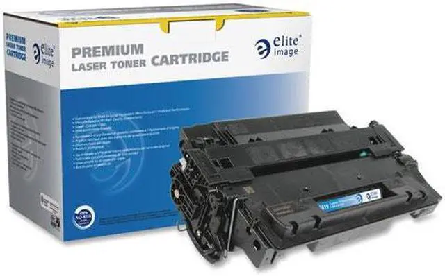 Alt view image 3 of 8 - Elite Image ELI75619 Black Compatible toner replaces HP CE255X (Enterprise 500 M252 / P3010)