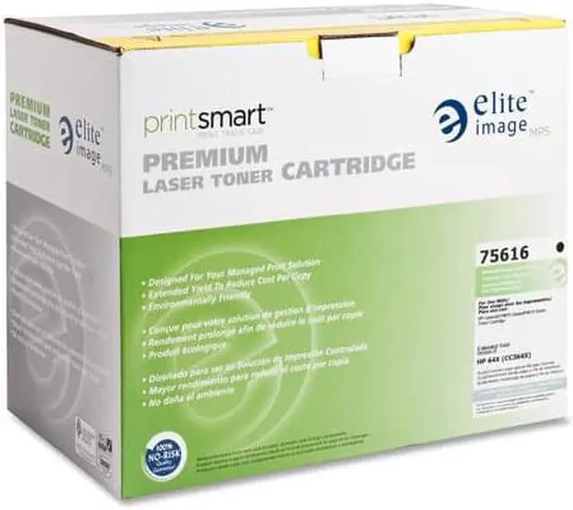 Alt view image 2 of 4 - Elite Image Compatible Black High Yield Toner Cartridge (Alternative for HP 64X/CC364X)