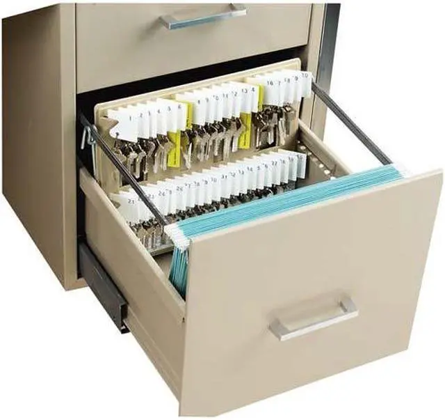 Alt view image 5 of 9 - File Drawer Key Rack - by MMF