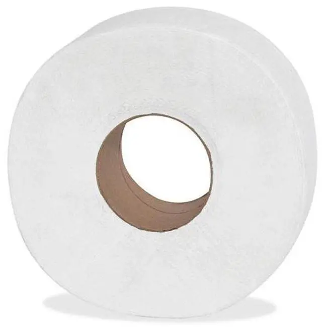 Alt view image 3 of 7 - Genuine Joe 2-ply Jumbo Roll Dispensor Bath Tissue